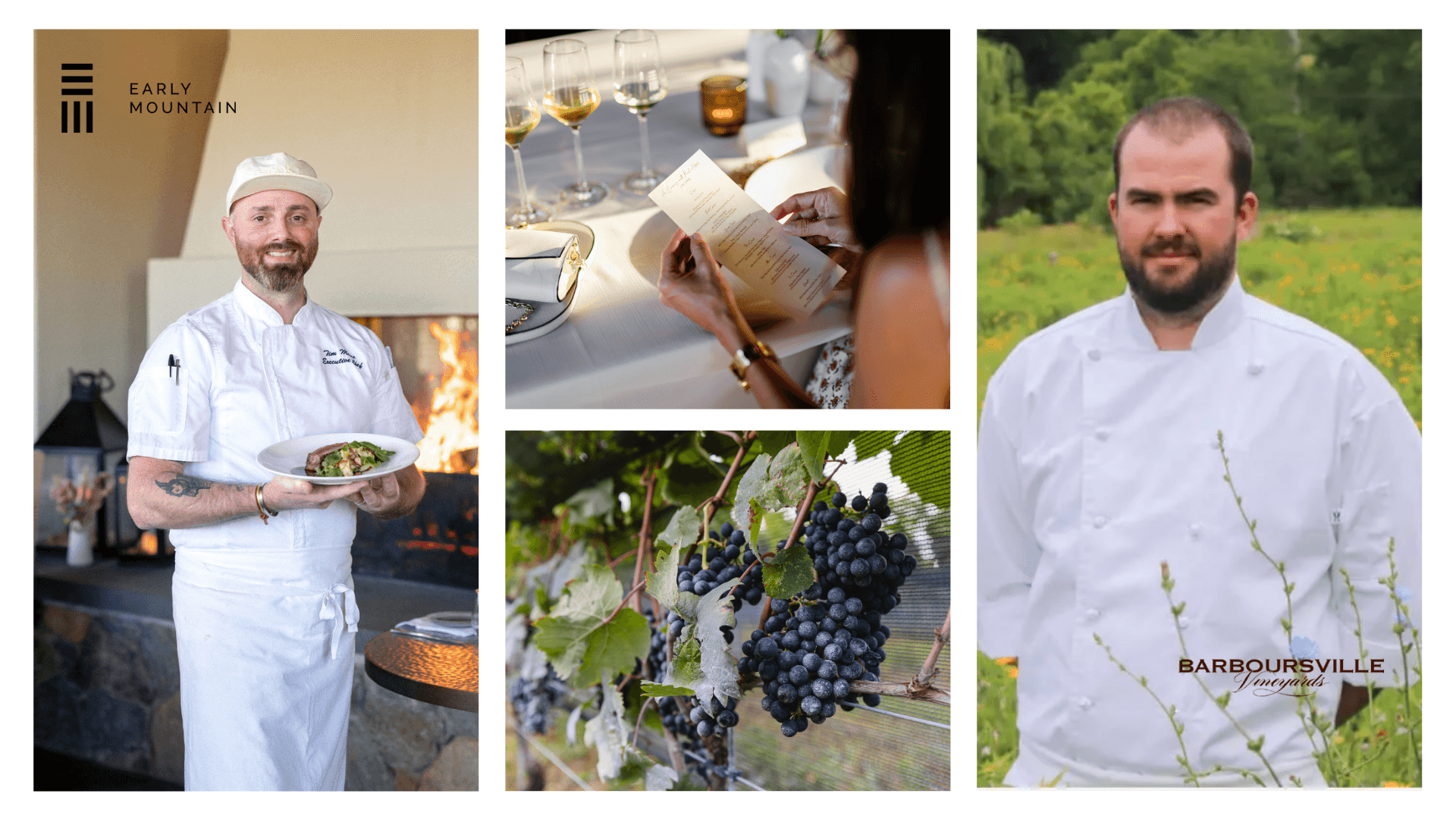 A Collaborative Wine Dinner with Early Mountain & Barboursville Vineyards 